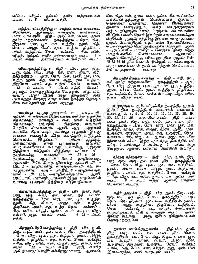 Panchangam